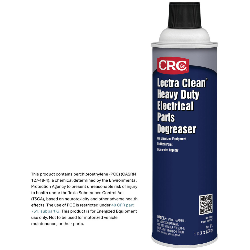 CRC Lectra Clean HD Electrical Parts Degreaser, 19 oz