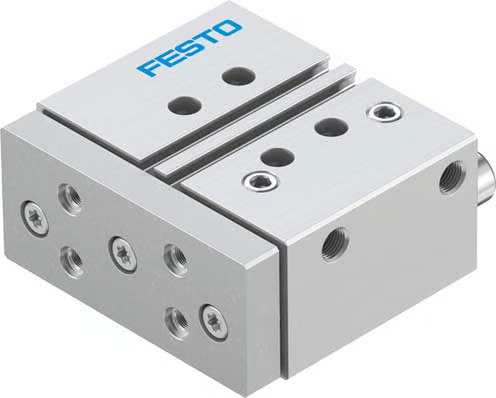 FESTO DFM-25-25-P-A-GF guided air cylinder, 25 mm stroke length