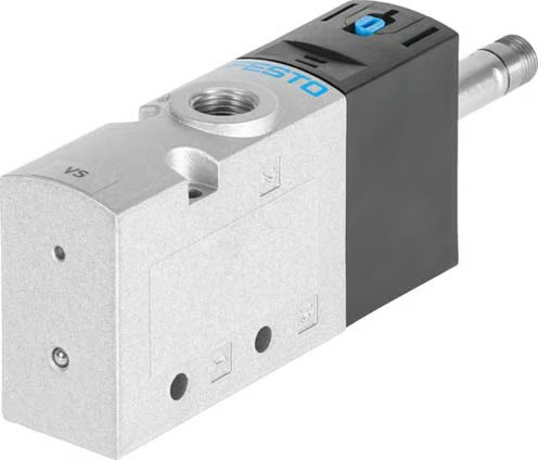 FESTO VUVS-L20-M32C-MD-G18-F7 solenoid-operated air control valve, 1/8 BSPP